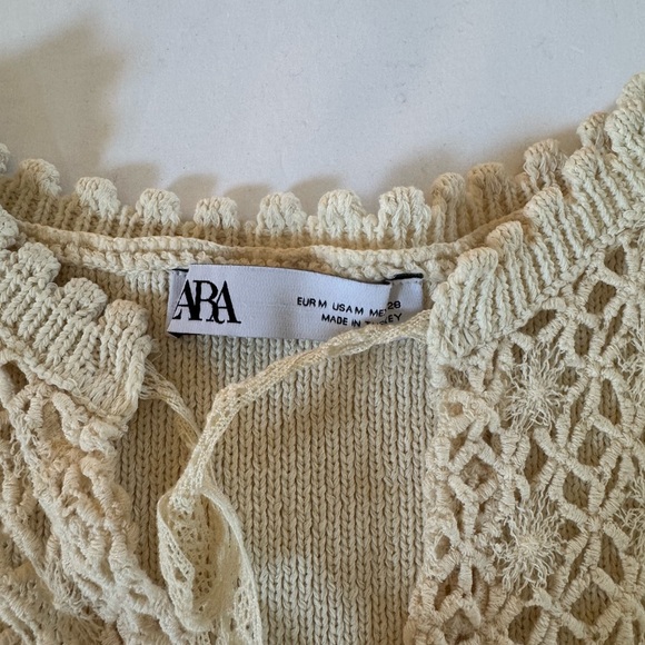 Zara Knit Tank Top Size M - Picture 2 of 3